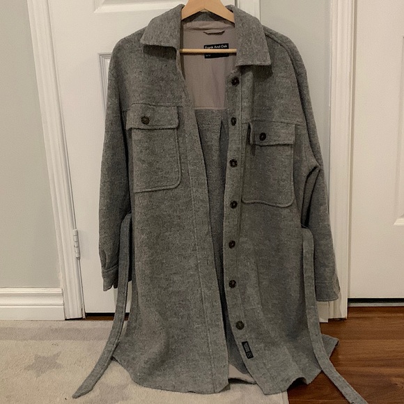 Frank and Oak long over shirt medium - Picture 1 of 4